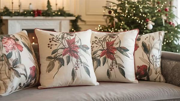 Новогодний декор: ткани для праздничного настроения