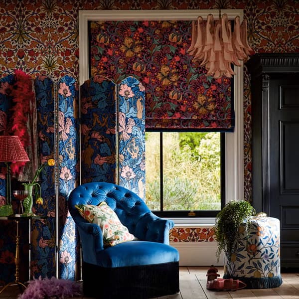 Английский стиль в интерьере: ткани, которые создают атмосферу