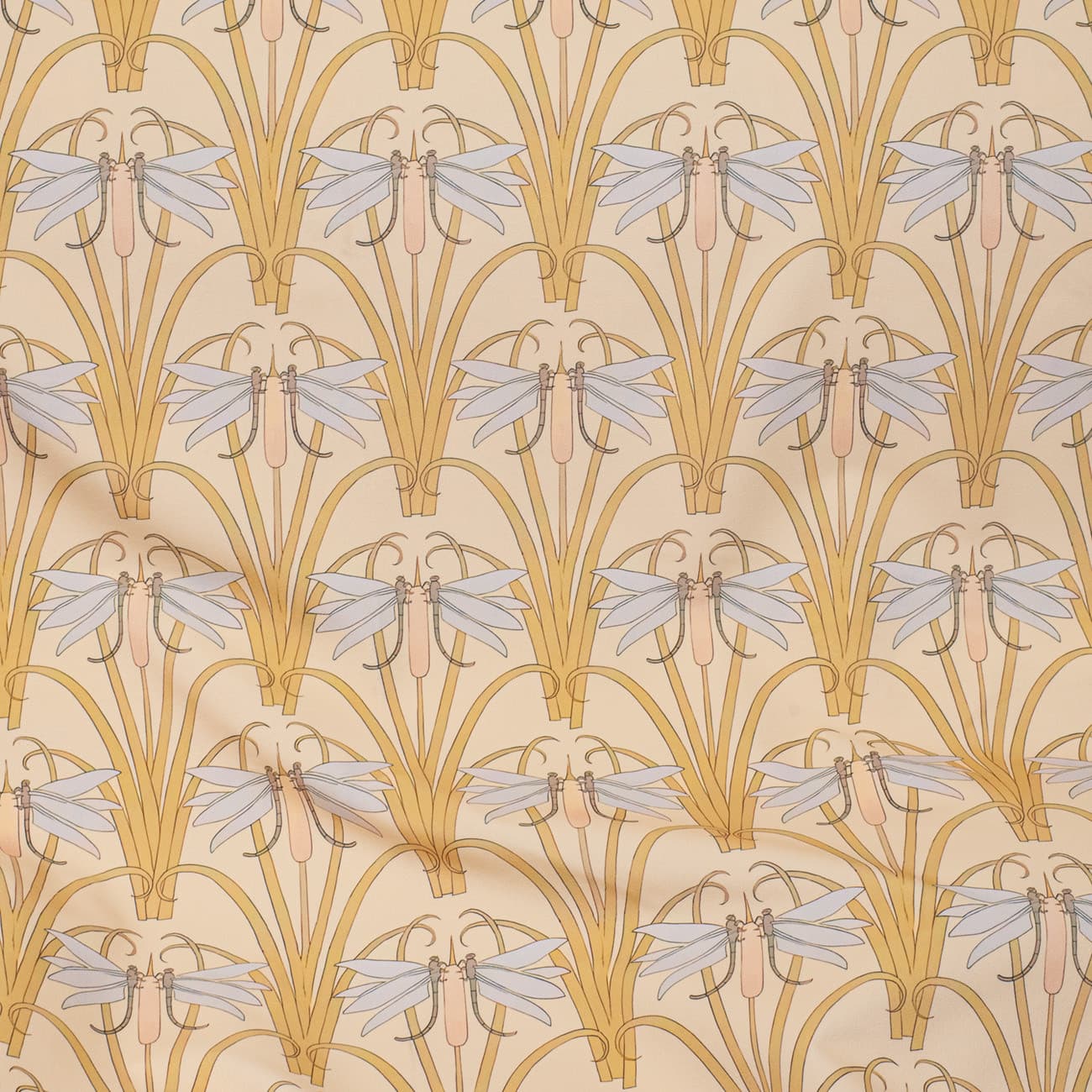 Рогоз и стрекозы