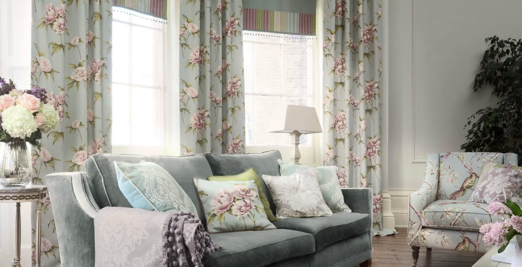 Как сочетать ткани в интерьере